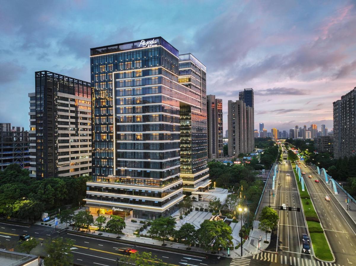 Pagoda Hotel Hangzhou Binjiang Exterior foto
